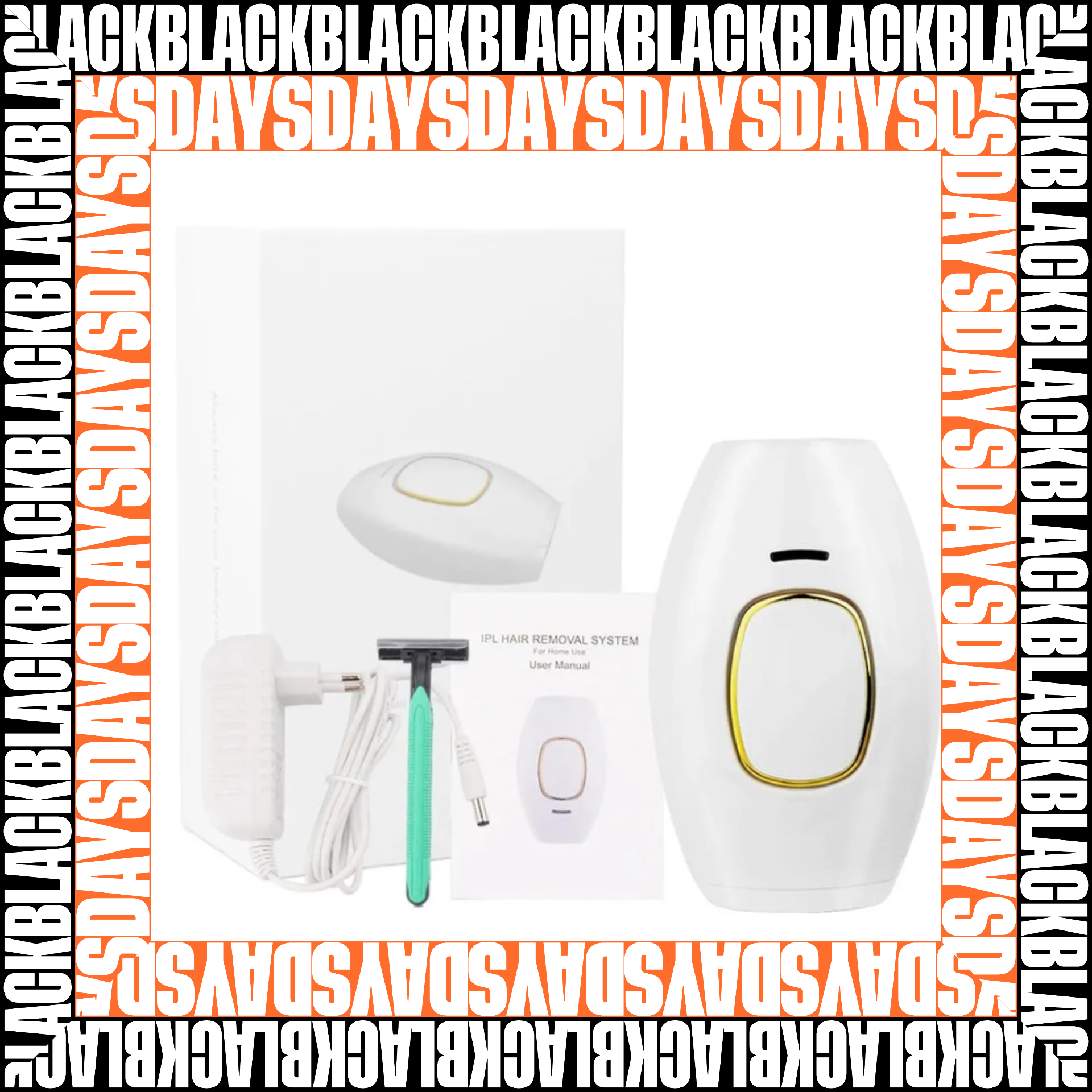 Black Days.  Depilador Laser IPL